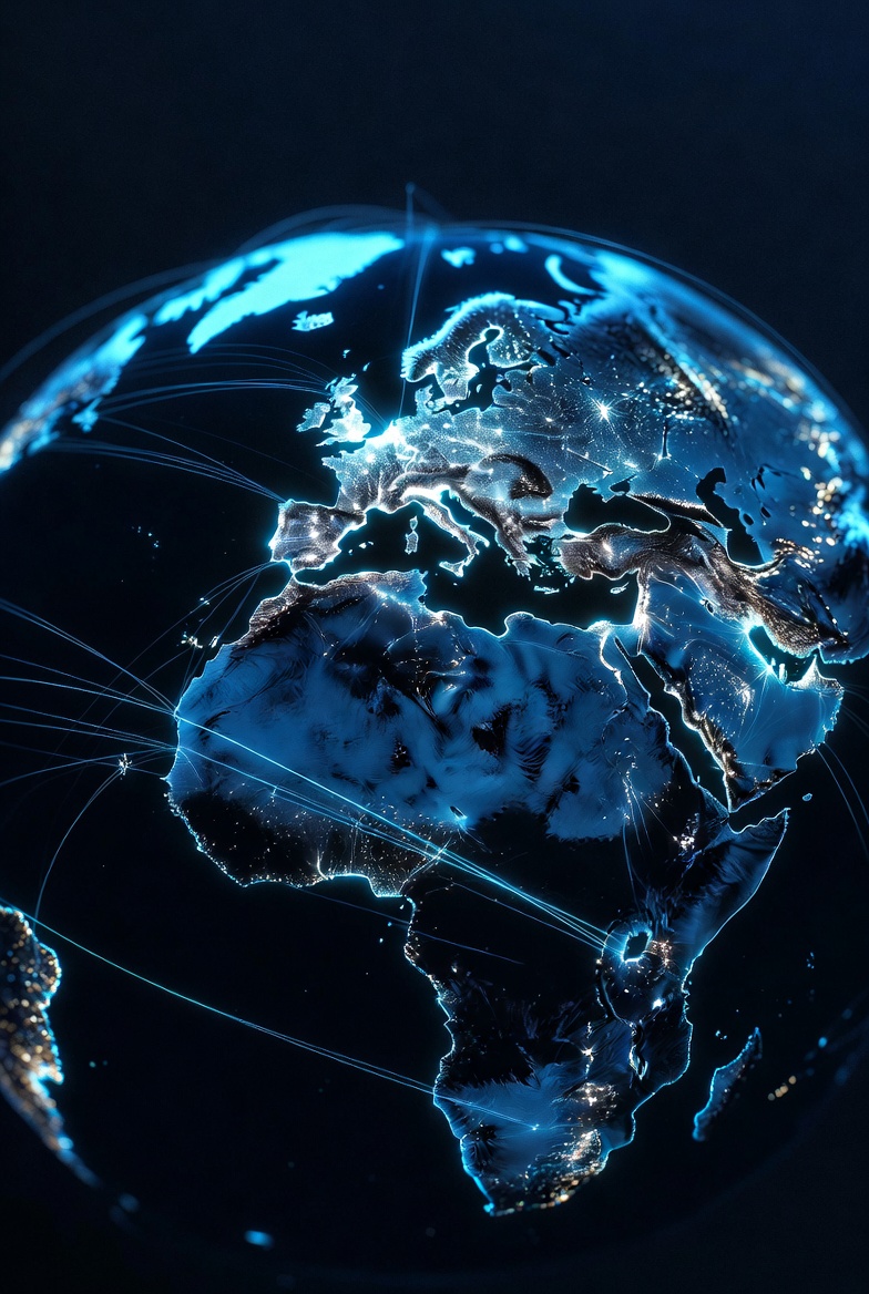 Global shipping routes